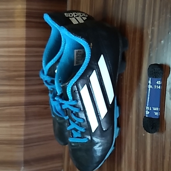 Adidas black blue cleats male 5 - Picture 3 of 6